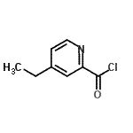 CAS#: 640296-11-3, 4-Ethyl-2-pyridinecarbonyl chloride