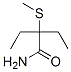CAS 登录号：64037-67-8， 2-乙基-2-(甲硫基)丁酰胺