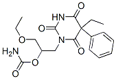 CAS 登录号：64038-08-0， 1-[2-(氨基羰基氧基)-3-乙氧基丙基]-5-乙基-5-苯基-2,4,6(1H,3H,5H)-嘧啶三酮