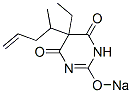 CAS#: 64038-19-3, 5-Ethyl-5-(1-Methyl-3-Butenyl)-2-Sodiooxy-4,6(1H,5H)-Pyrimidinedione