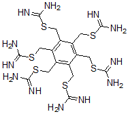 CAS#: 64039-41-4, 2,2',2'',2''',2'''',2'''''-[(Benzene-1,2,3,4,5,6-Hexyl)Hexakis(Methylene)]Hexakis(Isothiourea)