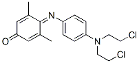 CAS#: 64048-65-3, 4-[[4-[Bis(2-Chloroethyl)Amino]Phenyl]Imino]-3,5-Dimethyl-2,5-Cyclohexadien-1-One