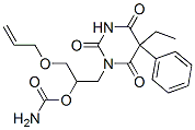 CAS 登录号：64058-17-9， 1-[3-烯丙氧基-2-(氨基羰基氧基)丙基]-5-乙基-5-苯基-2,4,6(1H,3H,5H)-嘧啶三酮