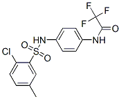 CAS#: 64058-75-9, 4'-[(2-Chloro-5-Methylphenyl)Sulfonylamino]-2,2,2-Trifluoroacetanilide