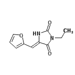 CAS#: 640716-50-3, (5Z)-3-Ethyl-5-(2-furylmethylene)-2,4-imidazolidinedione