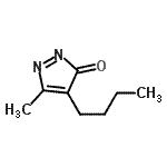 CAS#: 64076-81-9, 4-Butyl-5-methyl-3H-pyrazol-3-one