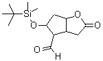 CAS#: 64091-14-1, 5-{[Dimethyl(2-methyl-2-propanyl)silyl]oxy}-2-oxohexahydro-2H-cyclopenta[b]furan-4-carbaldehyde