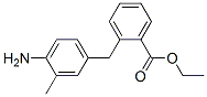 CAS 登录号：6411-64-9， 2-(4-氨基-3-甲基苄基)苯甲酸乙酯