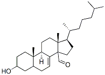 CAS 登录号：64116-60-5， 3-羟基胆甾-7-烯-14-甲醛