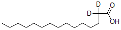 CAS 登录号：64118-45-2， 十五烷酸-2,2-D2