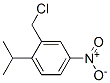 CAS#: 64123-64-4, 2-(Chloromethyl)-1-(1-Methylethyl)-4-Nitrobenzene