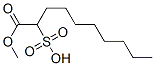 CAS 登录号：64131-26-6， 2-磺基癸酸甲酯