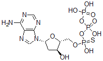 CAS#: 64145-28-4, 2'-Deoxyadenosine 5'-O-(1-Thiotriphosphate)