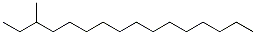 CAS#: 6418-43-5, 3-Methylhexadecane