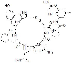 CAS 登录号：642-35-3， 催产加压素