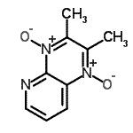CAS 登录号：64204-12-2， 2,3-二甲基吡啶并[2,3-b]吡嗪1,4-二氧化物
