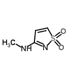 CAS#: 642088-26-4, N-Methyl-1,2-thiazol-3-amine 1,1-dioxide