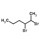 CAS 登录号：6423-02-5， 2,3-二溴己烷