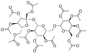 CAS 登录号：6424-12-0， 棉子糖十一乙酸酯