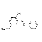 CAS 登录号：642441-06-3， 4-乙基-2-[(E)-苯基偶氮]苯酚