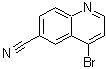 CAS 登录号：642477-82-5， 4-溴-6-喹啉甲腈