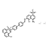 CAS 登录号：6426-71-7， 二钠4-氨基-5-羟基-6-({4'-[(2-羟基-8-磺酸-1-萘基)偶氮]-4-联苯基}偶氮)-1-萘磺酸酯