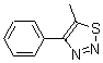 CAS#: 64273-28-5, 5-Methyl-4-Phenyl-1,2,3-Thiadiazole