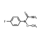 CAS#: 643042-50-6, 1-(4-Fluorophenyl)-1-methoxythiourea
