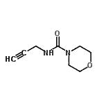 CAS#: 643083-75-4, N-(2-Propyn-1-yl)-4-morpholinecarboxamide