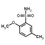 CAS#: 643087-31-4, 2-Methoxy-5-methylbenzenesulfonamide