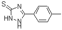 CAS 登录号：64310-34-5， 1,2-二氢-5-(4-甲基苯基)-3H-1,2,4-三唑-3-硫酮