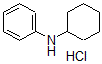 CAS 登录号：64316-73-0， N-环己基-苯胺盐酸盐(1:1)