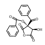 CAS#: 64339-95-3, [(3S,4R)-3-benzoyl-4-hydroxy-2,5-dioxo-tetrahydrofuran-3-yl] benzoate