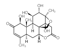 CAS#: 64356-67-8, 13,20-Epoxy-1beta,11beta,12alpha,14-Tetrahydroxypicras-3-Ene-2,16-Dione