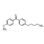 CAS#: 64357-56-8, (4-Methoxyphenyl)(4-pentylphenyl)methanone