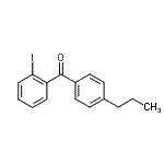 CAS#: 64358-26-5, (2-Iodophenyl)(4-propylphenyl)methanone