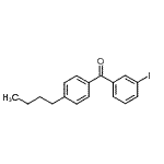 CAS#: 64358-32-3, (4-Butylphenyl)(3-iodophenyl)methanone