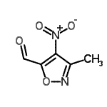 CAS#: 6436-64-2, 3-Methyl-4-Nitro-1,2-Oxazole-5-Carbaldehyde