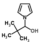 CAS 登录号：643734-30-9， 2,2-二甲基-1-(1H-吡咯-1-基)-1-丙醇