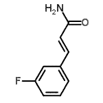 CAS 登录号：64379-96-0， (2E)-3-(3-氟苯基)丙烯酰胺