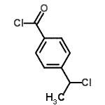 CAS 登录号：64382-49-6， 4-(1-氯乙基)苯甲酰氯