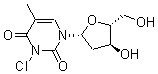 CAS 登录号：64398-17-0， 3-氯-胸苷
