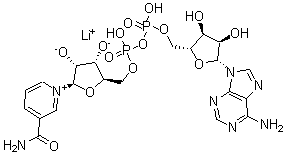 CAS 登录号：64417-72-7， 烟酰胺腺嘌呤二核苷酸锂盐