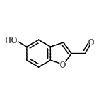 CAS#: 64418-91-3, 5-Hydroxy-1-benzofuran-2-carbaldehyde