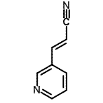 CAS#: 6443-86-3, (2E)-3-(3-Pyridinyl)Acrylonitrile