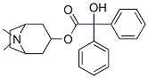 CAS 登录号：64471-12-1， N-甲基莨菪烷基二苯基乙醇酸酯