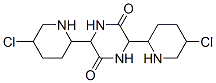 CAS 登录号：64474-15-3， 3,6-二(5-氯-2-哌啶基)-2,5-哌嗪二酮