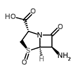 CAS#: 64489-84-5, (2S,4S,5R,6R)-6-Amino-7-oxo-4-thia-1-azabicyclo[3.2.0]heptane-2-carboxylic acid 4-oxide