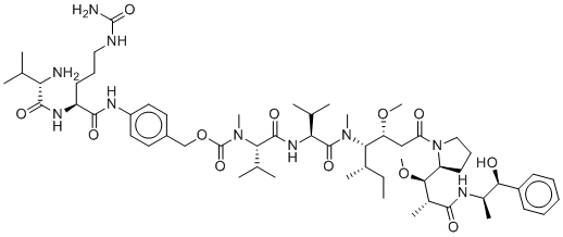 CAS 登录号：644981-35-1， Val-Cit-PAB-MMAE