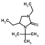 CAS 登录号：644985-68-2， 1,4-二乙基-3-(2-甲基-2-丙基)-2-咪唑烷硫酮